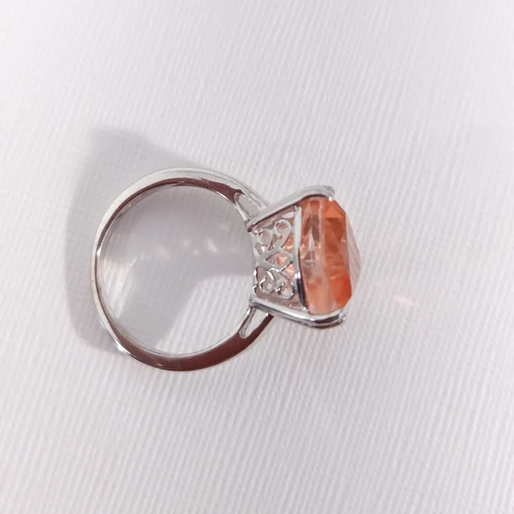 Morganique Triplet Quartz Ring Size 9